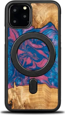 Produktbild von Bewood Einzigartige Hülle für iPhone 11 Pro - Neons - Vegas mit MagSafe