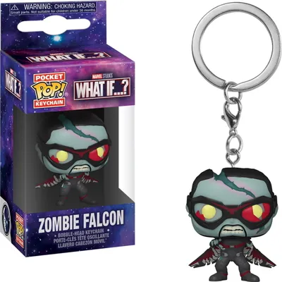 Produktbild von What If …? - Zombie Falcon  - Schlüsselanhänger Funko Pocket POP! Keychain