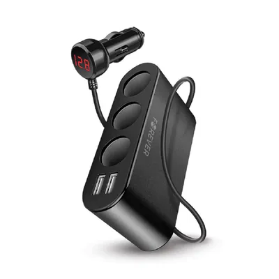 Produktbild von Rozdzielacz gniazda samochodowego Forever 2xUSB 2.4A