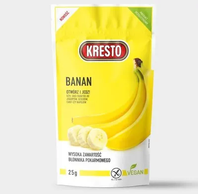 Zdjęcie produktu dla Banan liofilizowany Kresto 25 g
