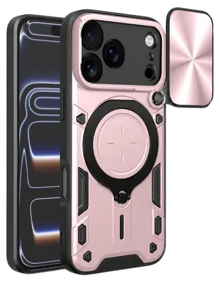 Produktbild von Techsuit - CamGuard Pro Hülle für iPhone 17 Pro - Roségold
