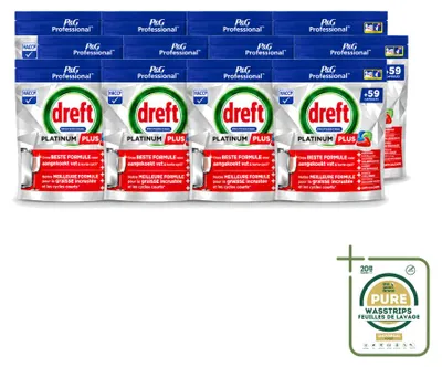 Produktbild von 12 x Fairy Dreft Handgeschirrspülmittel Original 8 x 1000 ml - Vorratspackung - 12 Stücke
