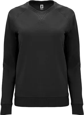 Produktbild von Roly SU1111 | Damen Annapurna Sweatshirt, Slub Garn - Farbe: 02 Black - Größe: M