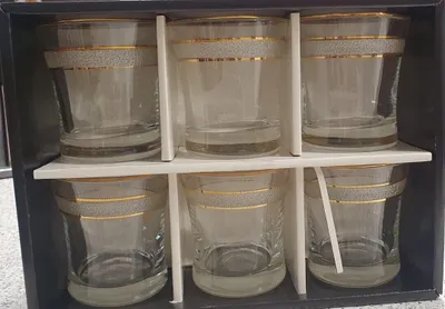 Produktbild von Wassergläser Set 250ml 6 teilig Trinkglas Gläser Saftgläser