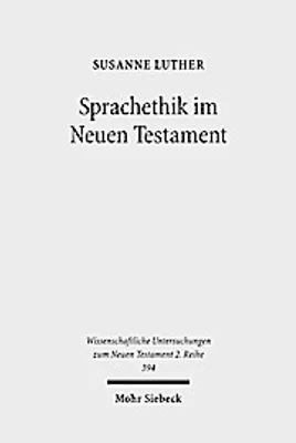 Produktbild von Luther, S: Sprachethik im Neuen Testament