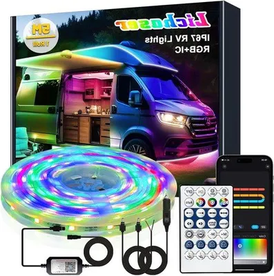 Produktbild von Wasserdichter 5m LED-Lichtstreifen 12V IP67 RGB für Innen und Außenbeleuchtung