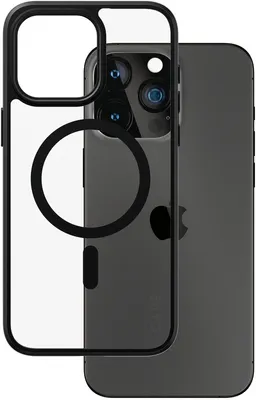 Zdjęcie produktu dla PanzerGlass CARE™ by ® Urban Combat Case Transparent w. Black MagSafe iPhone 15 Pro Max, Pokrowiec, Apple, Apple - iPhone 15 Pro Max, 17 cm (6.7"), Czarny