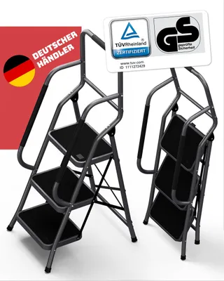 Produktbild von Stackmeister Trittleiter Sicherheitsleiter
