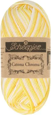 Produktbild von Scheepjes Catona Chroma 50g 018 Buttercup
