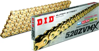 Produktbild von DID X-Ring ZVMX offene Kette 126 Glieder 520 Gold Nietverschluss