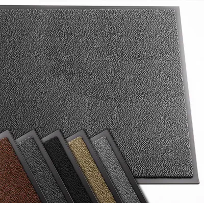 Image de VOUNOT® Antidérapant Tapis de sol, tapis d'entrée, arthracite 90x120cm