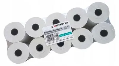 Produktbild von Emerson Thermorolken für Kassen, 28x20mm, BPA Frei, 10 Stück