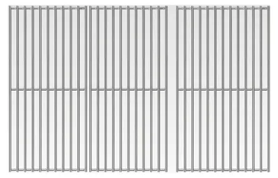 Produktbild von Grillrost aus Edelstahl 41,5 x 60,5 cm für verschiedene Grillmarken, 3 Stück