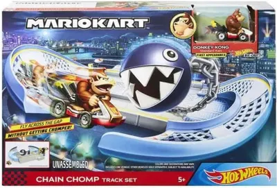 Obrázek produktu pro Hot Wheels Mario Kart GKY48, Dráha pro vozidla, 5 rok/roky, Plast, Kov, Vícebarevný
