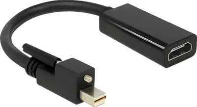 Immagine prodotto di DELOCK Adattatore Displayport mini DP -> HDMI St/Bu 4K +Schr