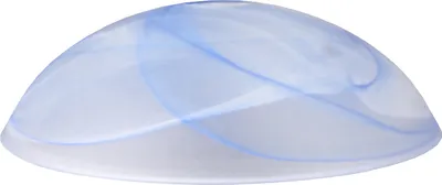 Image de Verre de lampe Verre de remplacement Abat-jour Ø 300mm Verre de luminaire Verre albâtre bleu