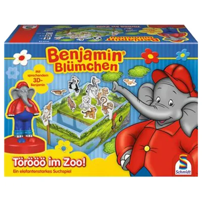 Immagine prodotto di Schmidt Spiele 40514 - Benjamin il Elefantino, "Törööö" allo zoo