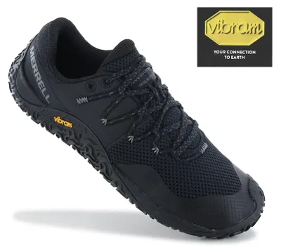 Produktbild von Merrell Trail Glove 7 - Damen Barfußschuhe Wanderschuhe Barefoot Schwarz J037336 , EU 42.5 UK 8.5