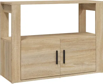 Zdjęcie produktu dla vidaXL Kredens dąb sonoma 80x30x60 cm materiał drewnopochodny