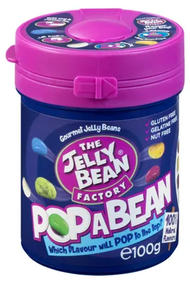 Image de The Jelly Bean Factory Gourmet Pop a Bean 36 variétés colorées 100g