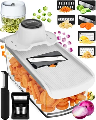 Productafbeelding van Pro - Keuken Mandoline Snijder en Juliennesnijder 11-in-1