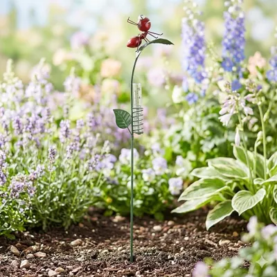 Produktbild von Regenmesser Ameise ca. 82,5 cm - Gartendekoration
