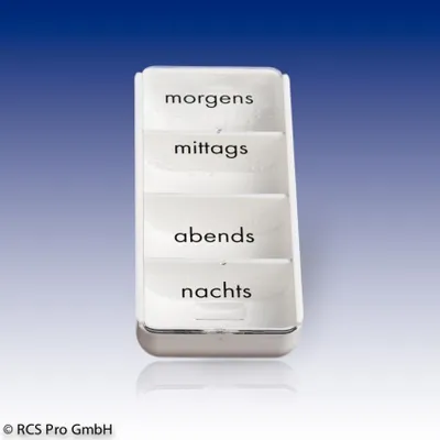 Produktbild von Tablettendose morgens/mittags/abends/nachts 1 St