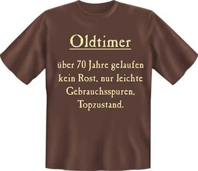 Produktbild von Oldtimer über 70 - Textilien - T-Shirt