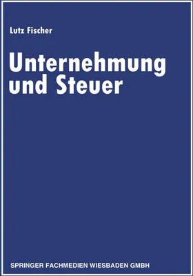 Produktbild von Unternehmung und Steuer