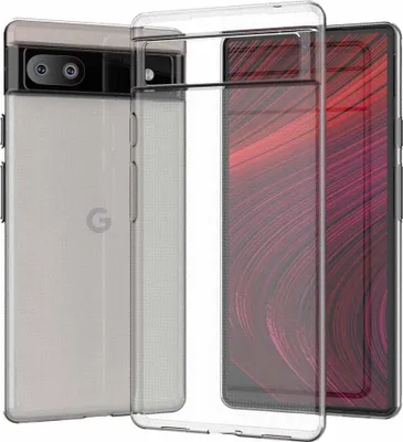Immagine prodotto di Custodia per Google Pixel 6A Custodia per telefono cellulare Custodia in silicone Cover Bumper Softcase Clear