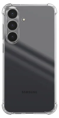 Productafbeelding van Akashi, beschermhoes voor de Galaxy S25 FE, siliconen met verstevigde hoeken, schokbestendig, transparant