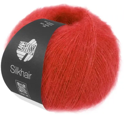 Produktbild von Lana Grossa - Silkhair 0215 leuchtendrot