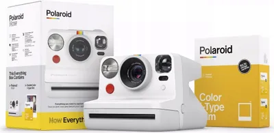Produktbild von Polaroid Now, Weiß, Auto, 750 mAh, 434 g, 94 mm, 112,2 mm