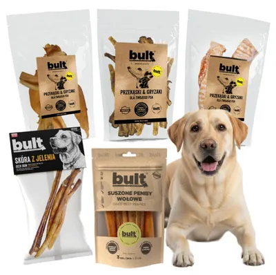 Produktbild von Bult | Kauartikel Natürlich für Hunde - Mix Ausgeschmäckern - 500g - Zähne - Mundgesundheit