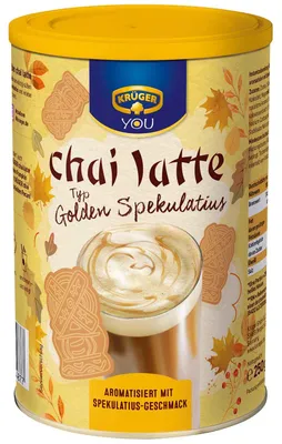 Produktbild von Krüger You Chai Latte Typ Golden Spekulatius 250g