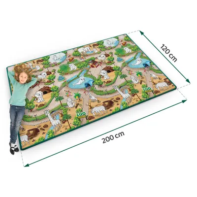 Immagine prodotto di tappetino in schiuma Zoo 200 cm