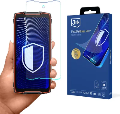 Produktbild von 3mk Display Hybridglas FlexibleGlass Pro für Blackview BV9300 Pro 0,3mm