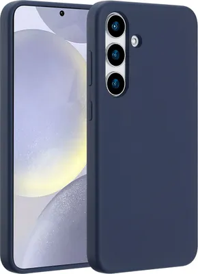 Produktbild von Accezz Liquid Silikoncase mit MagSafe Samsung Galaxy S25 Plus - Dunkelblau
