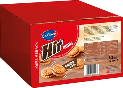 Produktbild von Bahlsen Gebäck Hit Minis 41010 lose 2,2kg