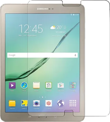 Produktbild von Panzerglas Schutzfolie für Samsung Galaxy Tab S2 9.7 Schutzglas 9H Panzerfolie Glas Folie