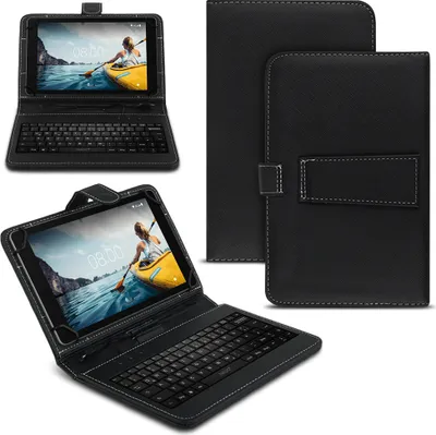 Produktbild von Tablet Hülle Tastatur Tasche für Xiaomi Redmi Pad 2 2025 Keyboard QWERTZ CoverFarben:Schwarz