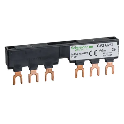 Produktbild von Schneider Electric DREHSTROMSCHIENE 2 ABGANGSST. (GV2-G254)