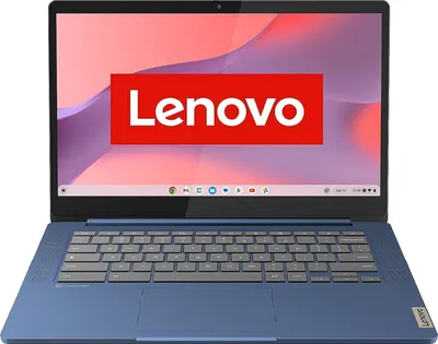 Produktbild von Lenovo IdeaPad Slim 3 Chrome 14M868, MediaTek, 35,6 cm (14"), 1920 x 1080 Pixel, 4 GB, 128 GB, ChromeOS