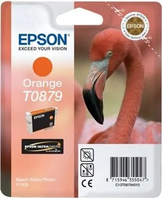 Produktbild von Tinte / T0879 / Blister / orange / Ultra Gloss High-Gloss 2