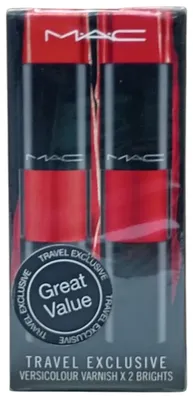 Produktbild von Duo Set MAC Versicolour Varnish Strahlend Lipgloss Hell 2 stk 8.5 ml