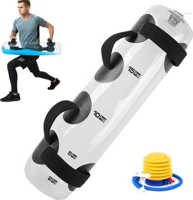 Zdjęcie produktu dla Torba z wkładem wodnym o wadze 25 kg – torba do treningu siłowego, idealna do ćwiczeń fitness i budowania masy mięśniowej