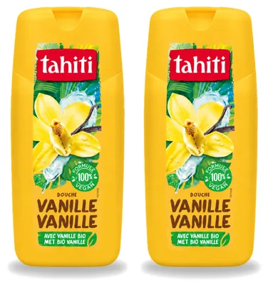 Produktbild von 2 x Tahiti Douchegel Vanille - 300 ml - Vorteilspackung - 2 Stücke
