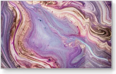 Produktbild von DEQORI Frühstücksbrett Glas 23x14 cm 'Lebhaftes Paisleymuster' Schneidebrett Platte