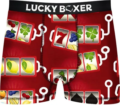 Produktbild von Lucky Boxer Lb002 Boxershorts Rot L Mann Rot L