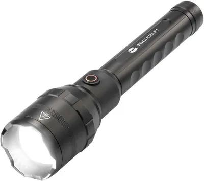 Produktbild von TOOLCRAFT LED Taschenlampe mit USB-Schnittstelle akkubetrieben 8000 lm 10 h 730 g